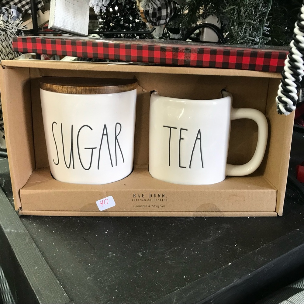 COPY - Rae dunn mug and cannister set